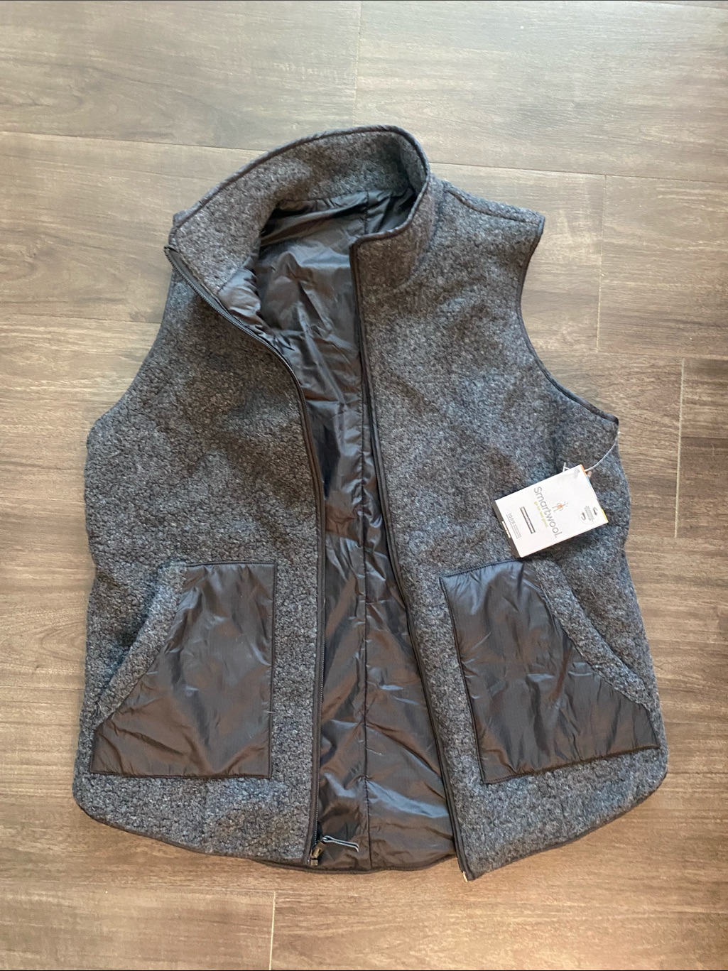 Smartwool Heather Gray Women's Wool-Blend Vest